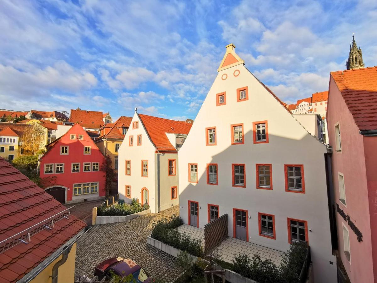 Fynbos Apartments Deluxe, Balkon, Historisch, Parkplatz Meißen Exterior foto